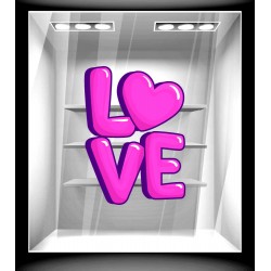 Αυτοκόλλητο βιτρίνας - Αγίος Βαλεντίνος 59